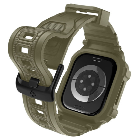 Pasek Apple Watch z Obudową 10 | 11 46 mm Spigen Armor Oryginalny Zielony