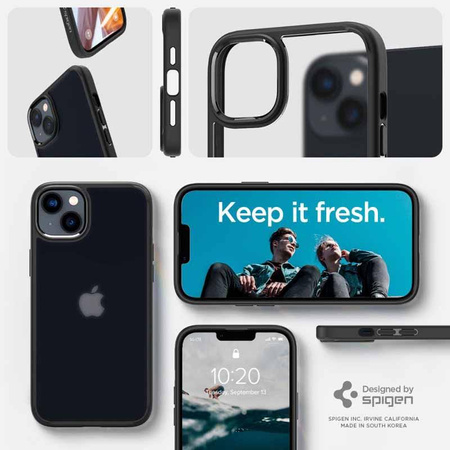 Spigen Ultra Hybrid Matte - pouzdro pro iPhone 14 (matně černé)
