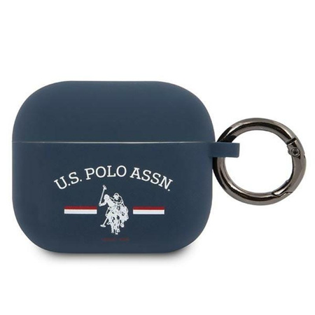 US Polo Assn Silikon Logo - Airpods 3 Hülle (marineblau)