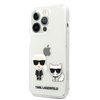 Karl Lagerfeld Ikonik & Choupette - pouzdro pro iPhone 13 Pro Max (průhledné)