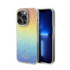 Guess IML Faceted Mirror Disco Iridescent - Etui iPhone 15 Pro (Iridescent)