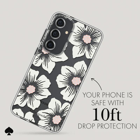 Kate Spade New York Ochranné pouzdro - pouzdro pro Samsung Galaxy S24+ (Hollyhock Cream)