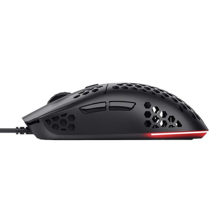 Trust GXT 928 Helox - Optische Maus für Gamer 6400 DPI & RGB (Schwarz)