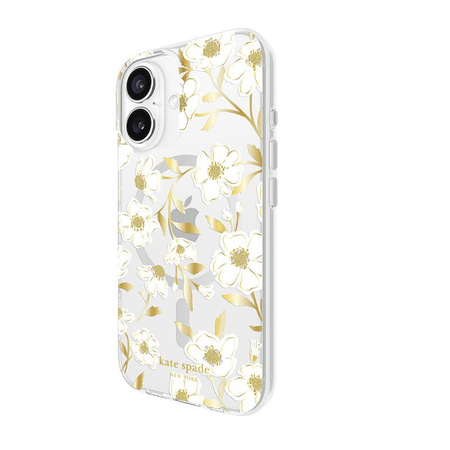 Kate Spade New York Protective Gems MagSafe - étui pour iPhone 16 (Sunshine Floral)