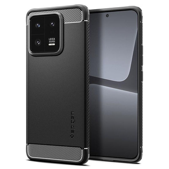 Spigen Rugged Armor - tok a Xiaomi 13 Pro-hoz (fekete)