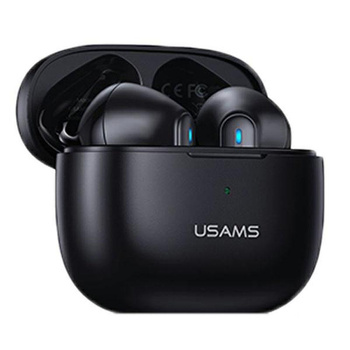 USAMS NX10 sorozat - Bluetooth 5.2 TWS fejhallgató + töltőtáska (fekete)