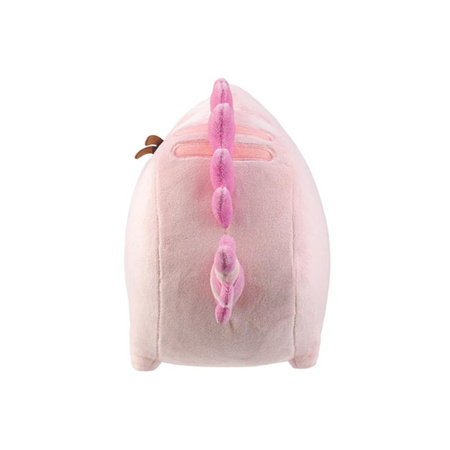MASKOTKA PUSHEEN DLA DZIECKA RÓŻOWY DINOZAUR 24cm PLUSZOWA PRZYTULANKA