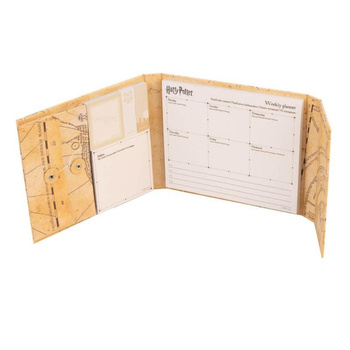 Harry Potter - Wochenplaner mit Haftnotizen (19,3 x 16,5 cm)