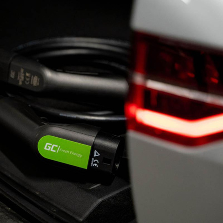 Green Cell - GC EV Type 2 3,6kW 5m nabíjecí kabel pro Golf / Passat GTE, 330e, Panamera E-Hybrid, Prius Plug-In