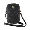 Guess Zip Quilted 4G - Handytasche (schwarz)