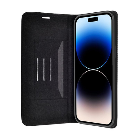 PureGear WALLET sorozat - iPhone 14 Pro flip tok (fekete)