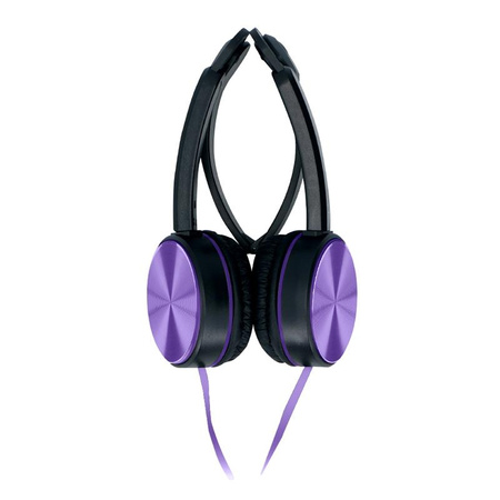 Grundig - Foldable in-ear headphones (purple)