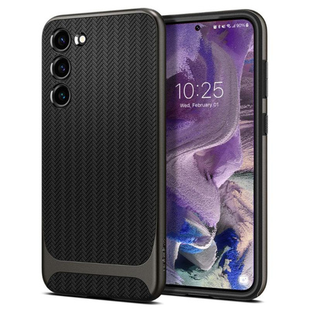 Spigen Neo Hybrid - Gehäuse für Samsung Galaxy S23 (Gunmetal)