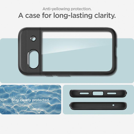 Spigen Ultra Hybrid - Case for Google Pixel 8A (Matte Black)