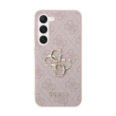 Guess 4G Big Metal Logo - Samsung Galaxy S24+ Case (pink)