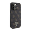 Guess 4G Triangle Metal Logo - iPhone 15 Pro Max Case (black)