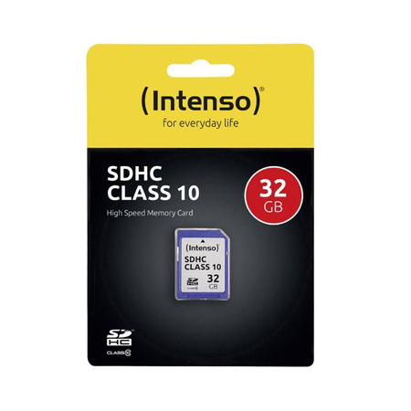 Intenso SDHC - Paměťová karta 32 GB Class 10 10/25 MB/s