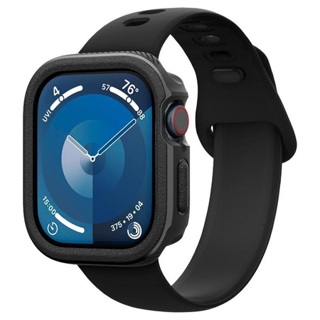 Spigen Caseology Vault - Étui pour Apple Watch 10 46 mm (Noir mat)