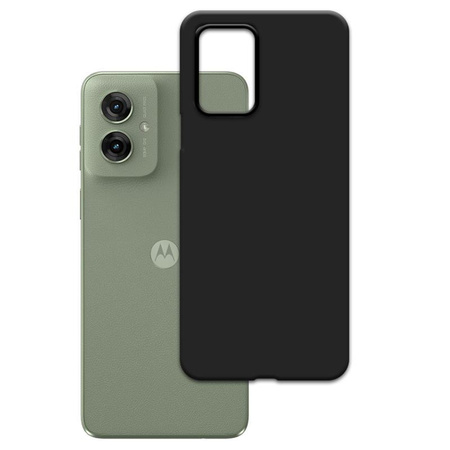 3mk Mattes Gehäuse - Gehäuse für Motorola Moto G55 5G (Schwarz)