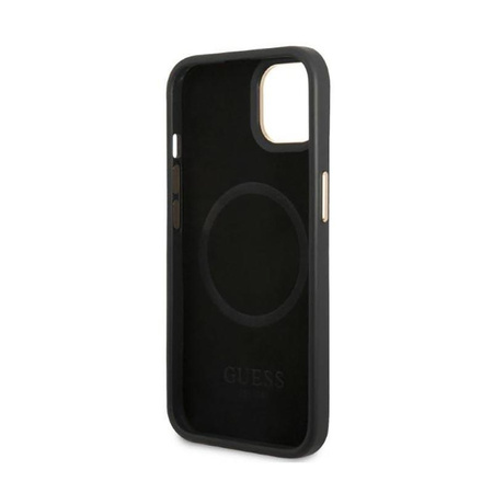 Guess 4G Logo Plate MagSafe - iPhone 13 Case (black)
