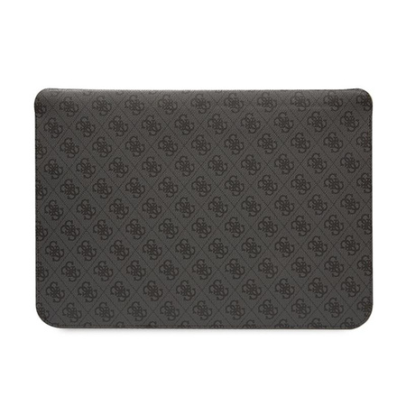 Pouzdro na počítač Guess 4G s potiskem pruhů - 14" pouzdro na notebook (černé)