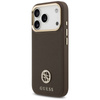 ETUI DO IPHONE 17 PRO do MAGSAFE GUESS ORYGINALNE BRĄZOWE ELEGANCKIE MODNE