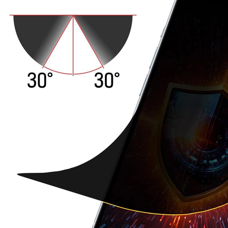 3mk Silky Matt Privacy - Matte Privacy-Folie für iPhone 17 Pro