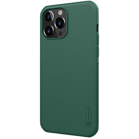 Nillkin Super Frosted Shield Pro - Coque pour Apple iPhone 13 Pro Max (Vert foncé)