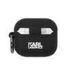 Karl Lagerfeld Silicone NFT Choupette Head 3D - Étui AirPods 3 (noir)