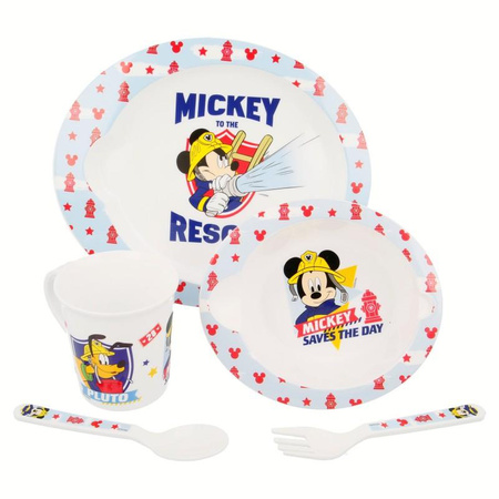 Mickey Mouse - Großes Mikrowellengeschirr-Set (5 Teile)