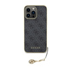 Guess 4G Charms Collection - iPhone 15 Pro Max tok (szürke)