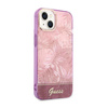 Guess Jungle Case - pouzdro pro iPhone 14 Plus (růžové)