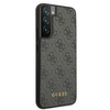 Guess 4G Metal Gold Logo - Etui Samsung Galaxy S22+ (szary)