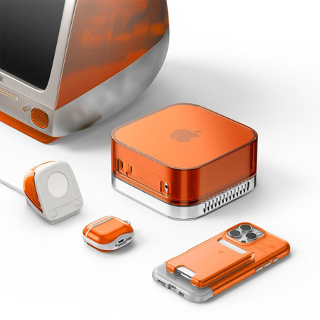 Spigen Classic C1 - Nabíjecí stojánek pro Apple Watch (Mandarinka)
