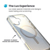 Speck Presidio Lux MagSafe - iPhone 17 Case (Hyper Mirror Glitter / Silver Metallic)