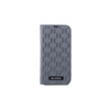 Karl Lagerfeld Booktype Saffiano Monogram - iPhone 14 Pro Case (Silver)