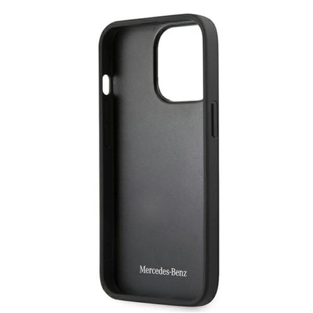 Mercedes Leder Urban Line - iPhone 13 Pro Max Tasche (rot)