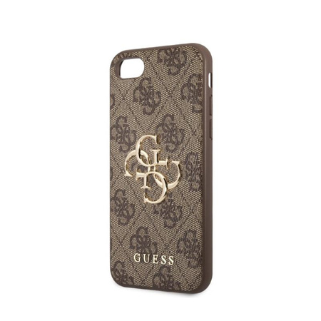 Guess 4G Big Metal Logo - iPhone SE (2022/2020) / 8 / 7 (Brown) Case