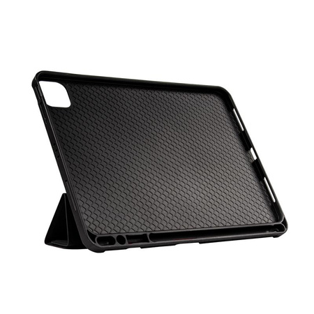 Crong FlexFolio - Étui pour iPad Air 11 M3 (2025) / iPad Air 11 pouces M2 (2024) / iPad Air 10.9" (5th-4th gen.) / iPad Pro 11" (2022-2021) avec Apple Pencil (noir)