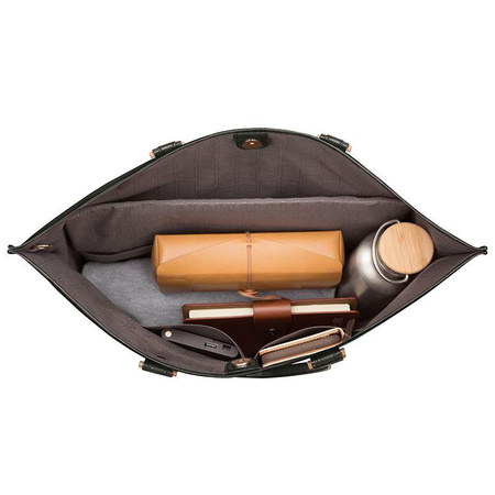 Moshi Aria - Sac pour femmes avec pochette pour ordinateur portable 13" (Slate Black)