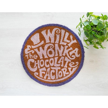 Willy Wonka - Willy Wonka und die Schokoladenfabrik Fußmatte (50 cm)