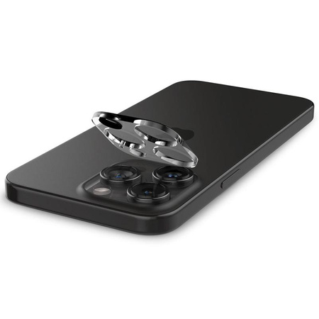 Spigen Optik.TR Camera Protector - Objektivschutzglas für iPhone 15 Pro / 15 Pro Max / iPhone 14 Pro / 14 Pro Max (2 Stück) (Transparent)