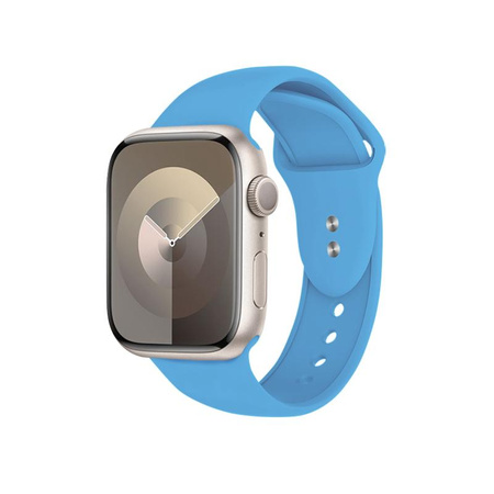 Crong Liquid - Bracelet pour Apple Watch 44/45/46/49 mm (bleu)