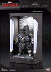 Avengres - Figurine de collection Iron Man Mark I avec Hall of Armor (argent)