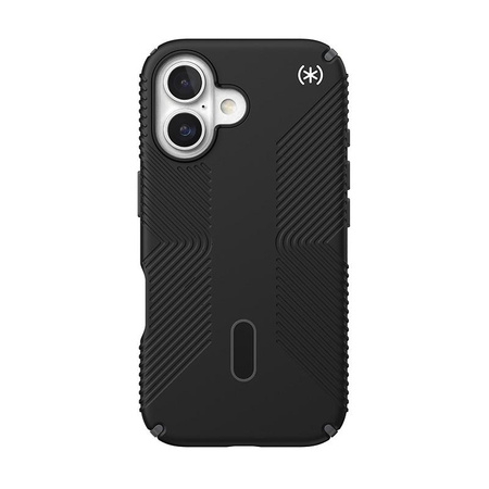 Speck Presidio2 Grip ClickLock & MagSafe - iPhone 16 Case (Black / Slate Grey / White)