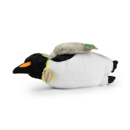 Rappa - Plush Realistic Toy Lying Penguin 28cm Eco-Friendly