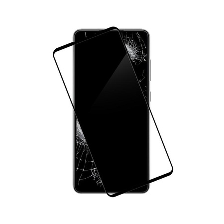 Crong 7D Nano Flexible Glass - Szkło hybrydowe 9H na cały ekran Samsung Galaxy A53 5G