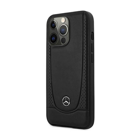Mercedes Leather Urban Line - Etui iPhone 14 Pro (czarny)