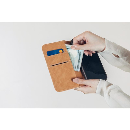 Moshi Overture - Étui 3-en-1 avec coque à rabat iPhone 13 Pro (NanoShield™ antibactérien) (Luna Pink)