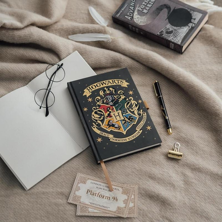 Harry Potter - Cahier de notes A5 avec stylo Poudlard